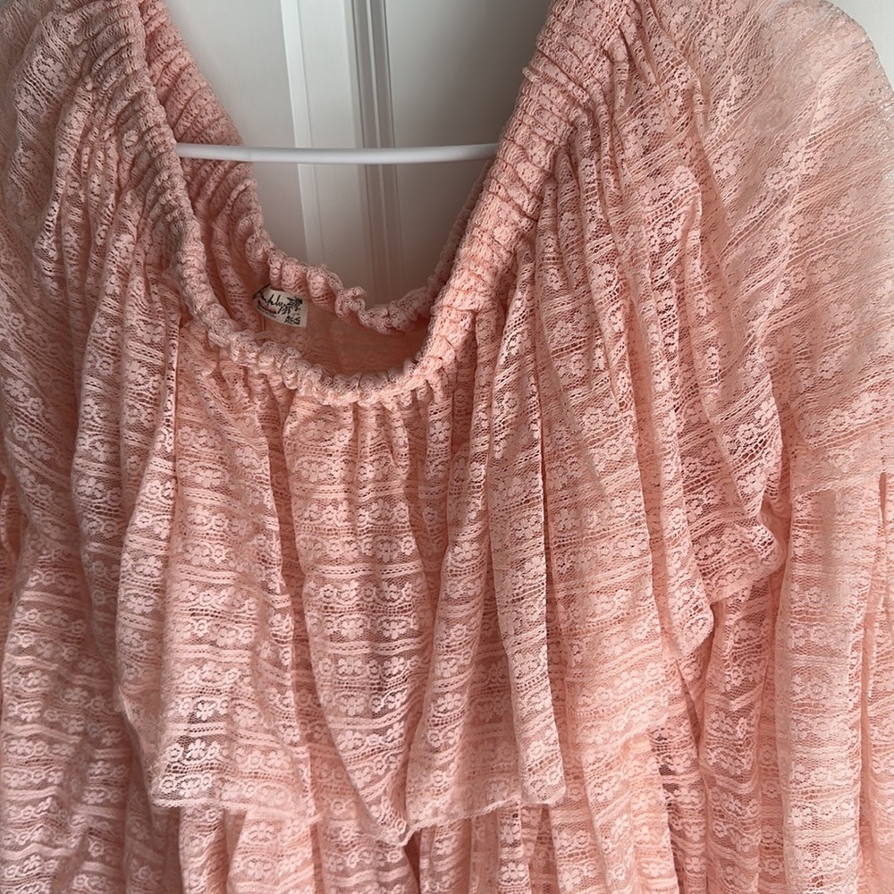 New Free People Valentine Layered Lace Underskirt no tag new - Picture 9 of 10